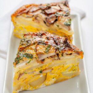 TORTINO DI PATATE E FUNGHI - 2784