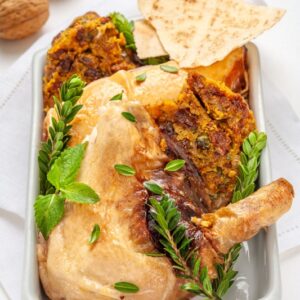 POLLO RIPIENO IN AGRODOLCE - 2816