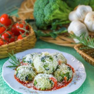 POLPETTE DI RISO AI BROCCOLETTI - K4654