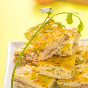 BOCCONCINI DI FRITTATA ALLA RICOTTA CON ACCIUGHE - K172