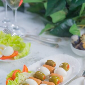 SPIEDINI DI UOVA DI QUAGLIA - K1751