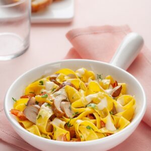 PAPPARDELLE CON PORCINI E SPECK - 2990