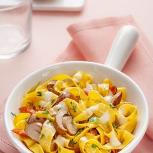 PAPPARDELLE CON PORCINI E SPECK - 2991