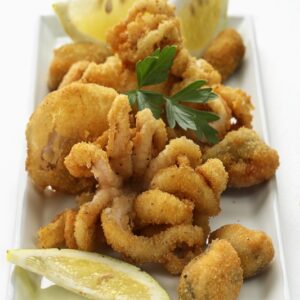 FRITTURA DI POLPETTI E COZZE - 1689