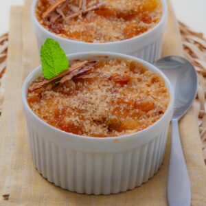 CREME CARAMEL DI MELE E UVETTA - 3154