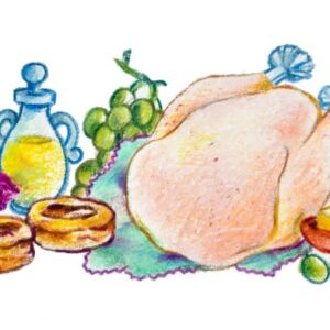 POLLO RADICCHIO OLIO BURRO UVA VOL AU VENT - 0126 - 1439