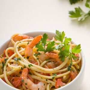 TRENETTE CON RAGU' DI GAMBERI - 3486