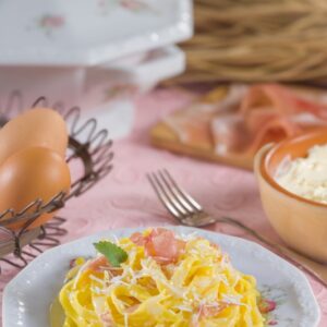 FETTUCCINE AL MASCARPONE E PROSCIUTTO - 4133