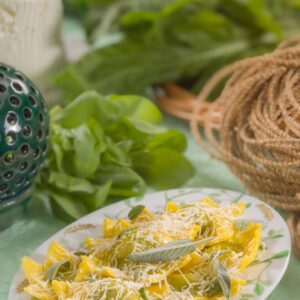 STELLE DI PASTA CON RICOTTA E SPINACI - 3770