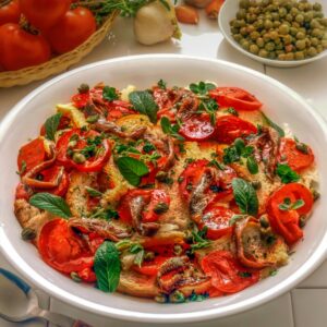 PANZANELLA CON ACCIUGHE E CAPPERI - GR2363