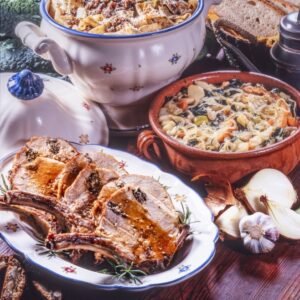 ARISTA ALLA FIORENTINA, RIBOLLITA, PAPPARDELLE AL RAGÙ - S41970