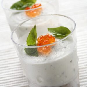 BICCHIERINI ALLA TARTARE DI SALMONE - 1723