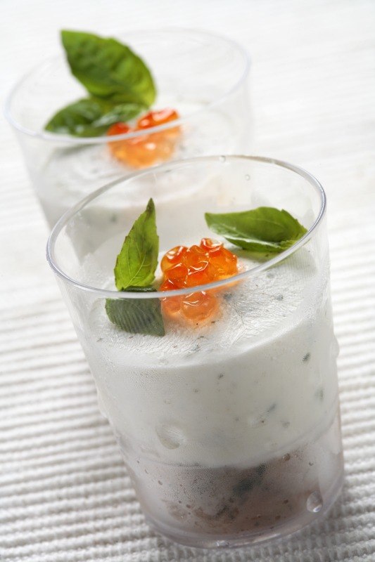 BICCHIERINI ALLA TARTARE DI SALMONE - 1723