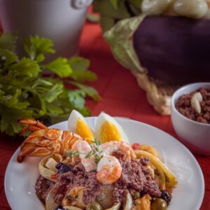 CAPONATA DI SCAMPI E MOLLUSCHI - 0175