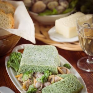 TORTINO DI BROCCOLETTI CON LE VONGOLE - 0008