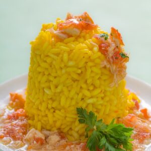 TIMBALLINI DI RISO CON RAGÙ DI GRANCHIO - 4448