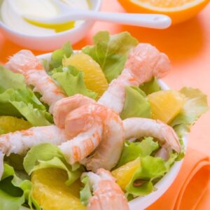 INSALATA DI SCAMPI AGLI AGRUMI - 0116
