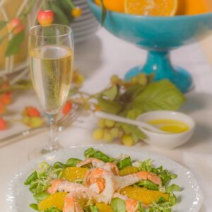 INSALATA DI SCAMPI AGLI AGRUMI - 0093
