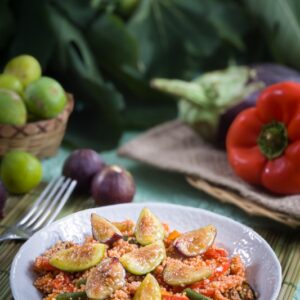 CUSCUS CON ORTAGGI E FICHI - 0281