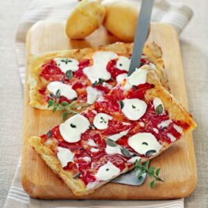 PIZZA DI PATATE CON ORIGANO FRESCO - 0096