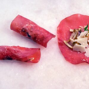 BRESAOLA IN FAGOTTINO CON CARCIOFI (STEP 3) - 806