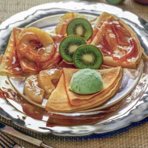 CREPES DOLCI CON FETTE DI ANANAS - A50800