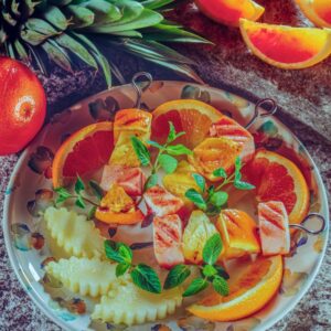 SPIEDINI DI CARNE E ANANAS - S35930 - 8407