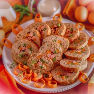 POLPETTONE DI TRITA E FORMAGGIO - S55940 - 8225