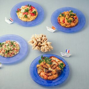 COPPA DOLCE EGIZIANA, BOUILLABAISE, TABOULEH, PAELLA VALENCIANA - S30890 - 8350