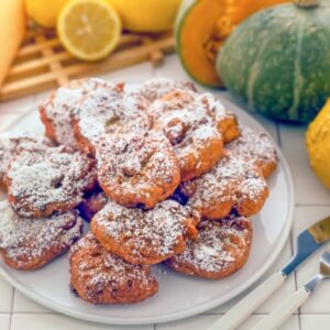 FRITTELLE ALLA VENEZIANA - FRITTELLE DI ZUCCA - GR2398