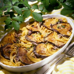 SPAGHETTI ALLE MELANZANE DORATE - GR2427