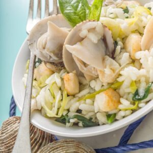 RISOTTO CON ROMBO E TARTUFI DI MARE - K2131