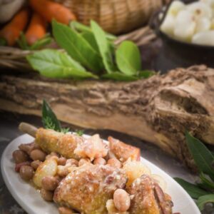ANATRA CON  FAGIOLI - K2376