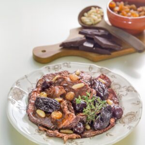 CINGHIALE  IN AGRODOLCE ALLA ROMANA - K3842