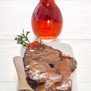 SELLA DI CAPRIOLO ALL'ACETO DI LAMPONI - K4071