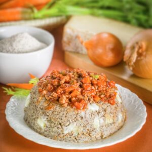 CORONA DI POLENTA AL RAGÙ - K5974