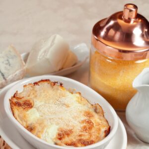 POLENTA GRATINATA AI FORMAGGI - 0195