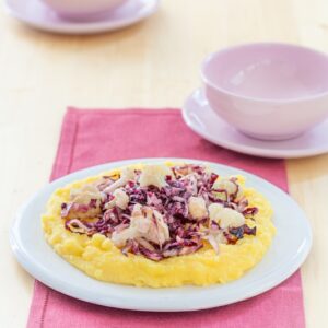 POLENTA CON RADICCHIO E CAVOLFIORI ALL’ACETO - 1203