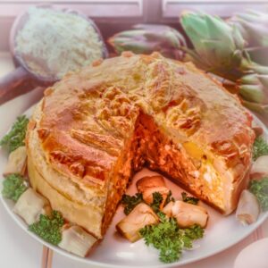 TORTA PASQUALINA CON CARCIOFI - S 23810 - 1244