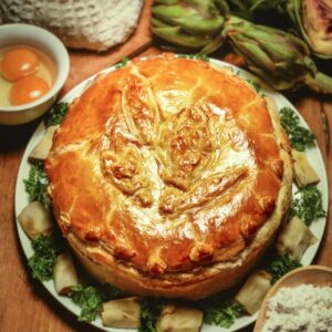 TORTA PASQUALINA CON CARCIOFI - S 283810 - 1248