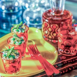 INSALATA DI RISO BIANCA E VERDE, COCKTAIL AL WHISKY - S1304136