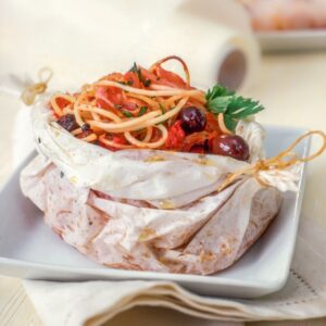 SPAGHETTI DI MARE AL CARTOCCIO - S 180215