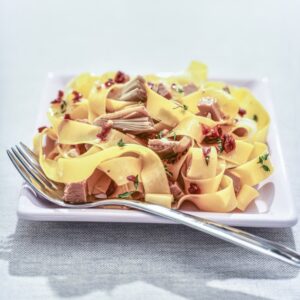 PAPPARDELLE CON CARCIOFI NOCI TIMO TONNO - 4951