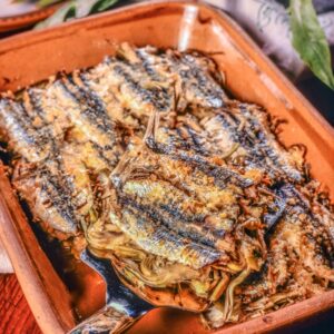 TORTIERA DI SARDE AI CARCIOFI -S 82970 - 5157