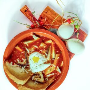 ZUPPA CON POMODORO, UOVA E PORCINI - 8650