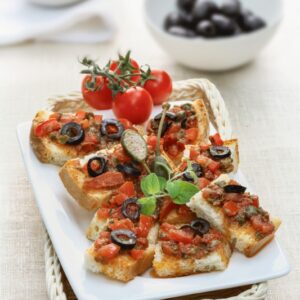 CROSTINI ALLA MEDITERRANEA - 0938