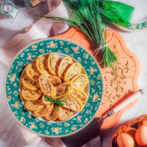 ROTOLO FARCITO AL TONNO ED ERBA CIPOLLINA - S64970 - 9166