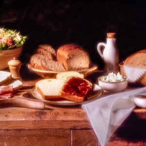 PANE DI SEGALE PANE INTEGRALE PANE BIANCO - 2696