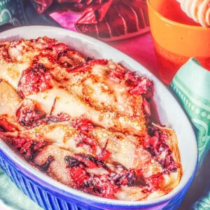 CREPES CON RADICCHIO E MIELE - 9623