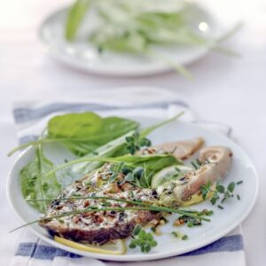 SALMONE ALLE ERBE E CORIANDOLO - 9476